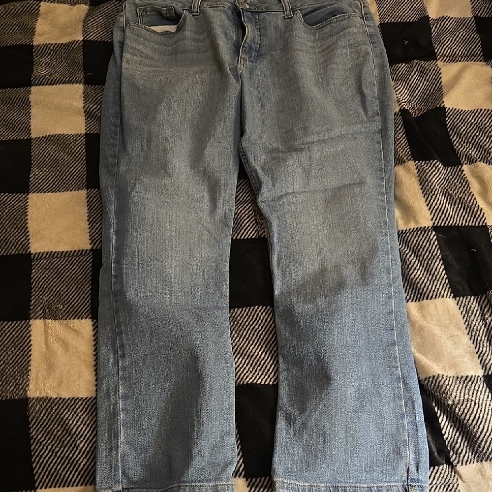 Lee Light Blue Straight Women's Jeans